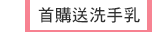 首購送洗手乳