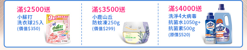 毛寶兔2025夏特賣-滿額禮