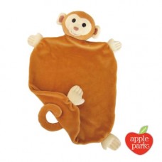 有機棉安撫巾禮盒 小猴子