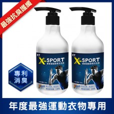 毛寶 X-sport 專業運動酵素洗衣精500g x2